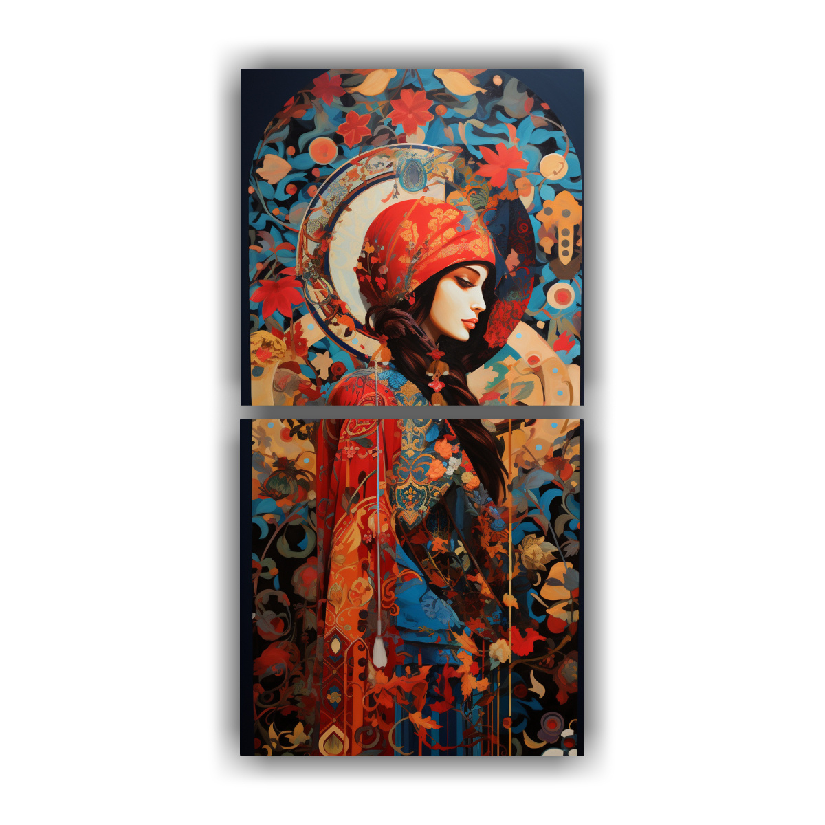 pinturas-decorativas-de-fusion-de-patrones-abstractos-y-tradiciones-culturales