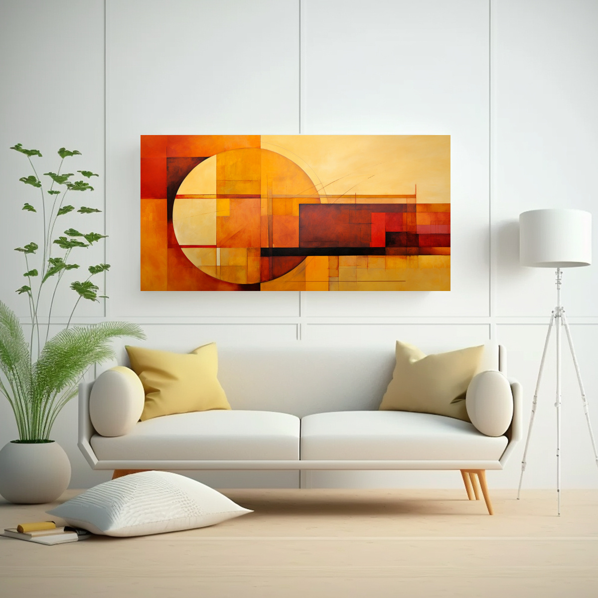 pinturas-decorativas-de-geometr-a-abstracta-en-tonos-naranja-atardecer-1