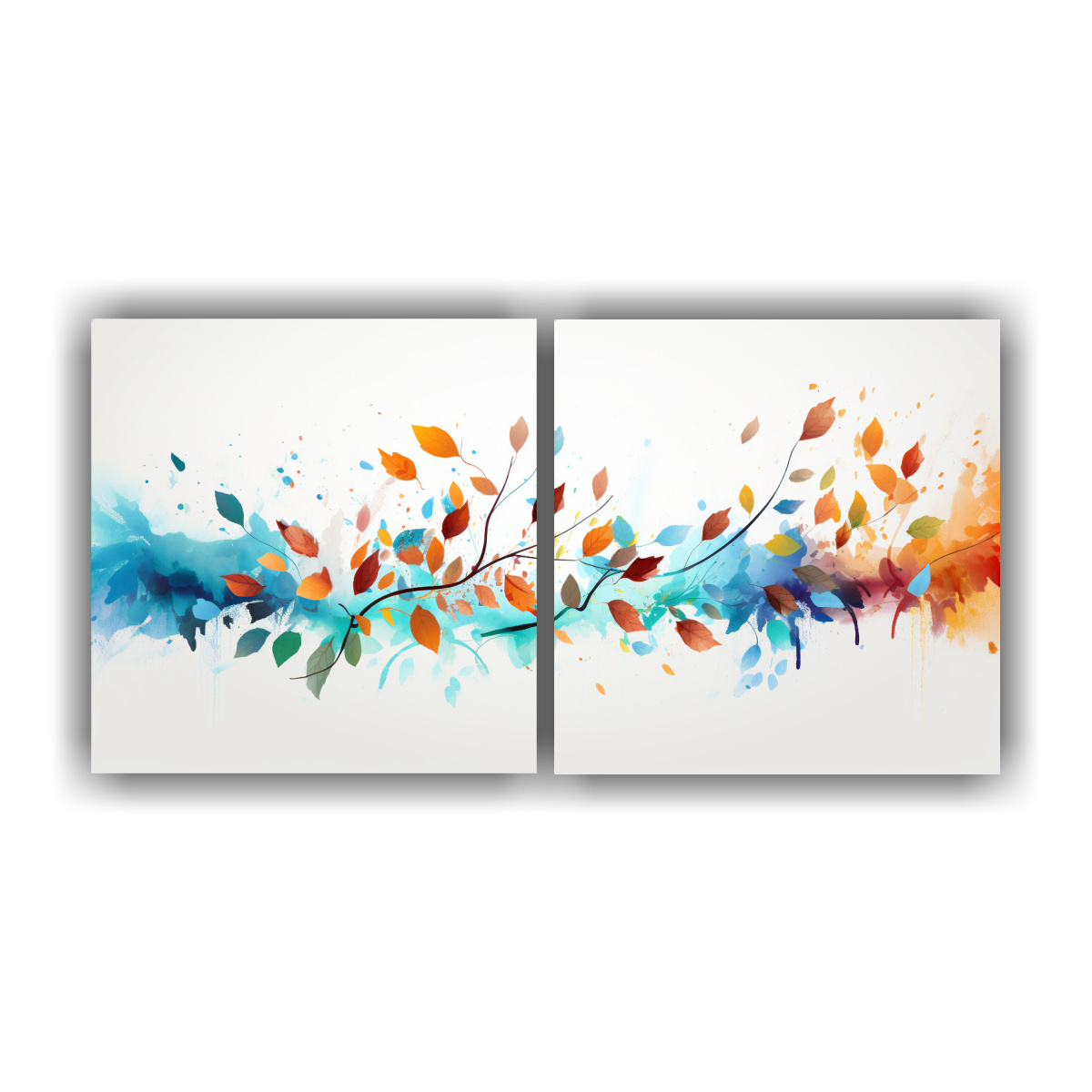 pinturas-decorativas-de-hojas-coloridas-con-salpicaduras-set-2-de-artes-modernos