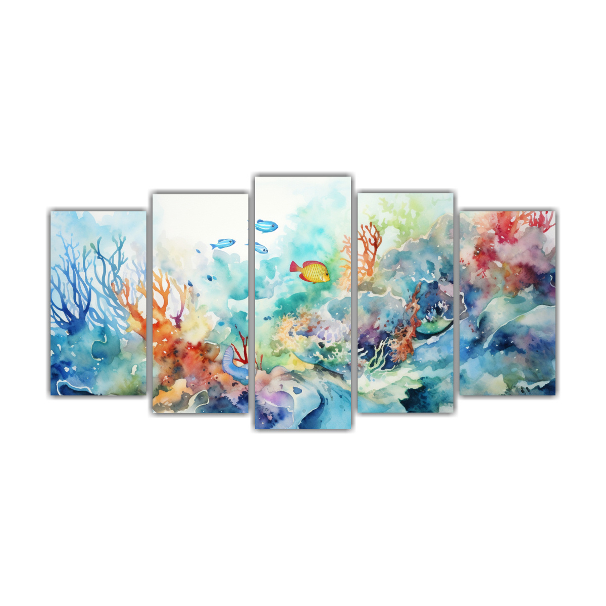 pinturas-decorativas-de-inspiraci-n-abstracta-de-un-escenario-submarino-suave-