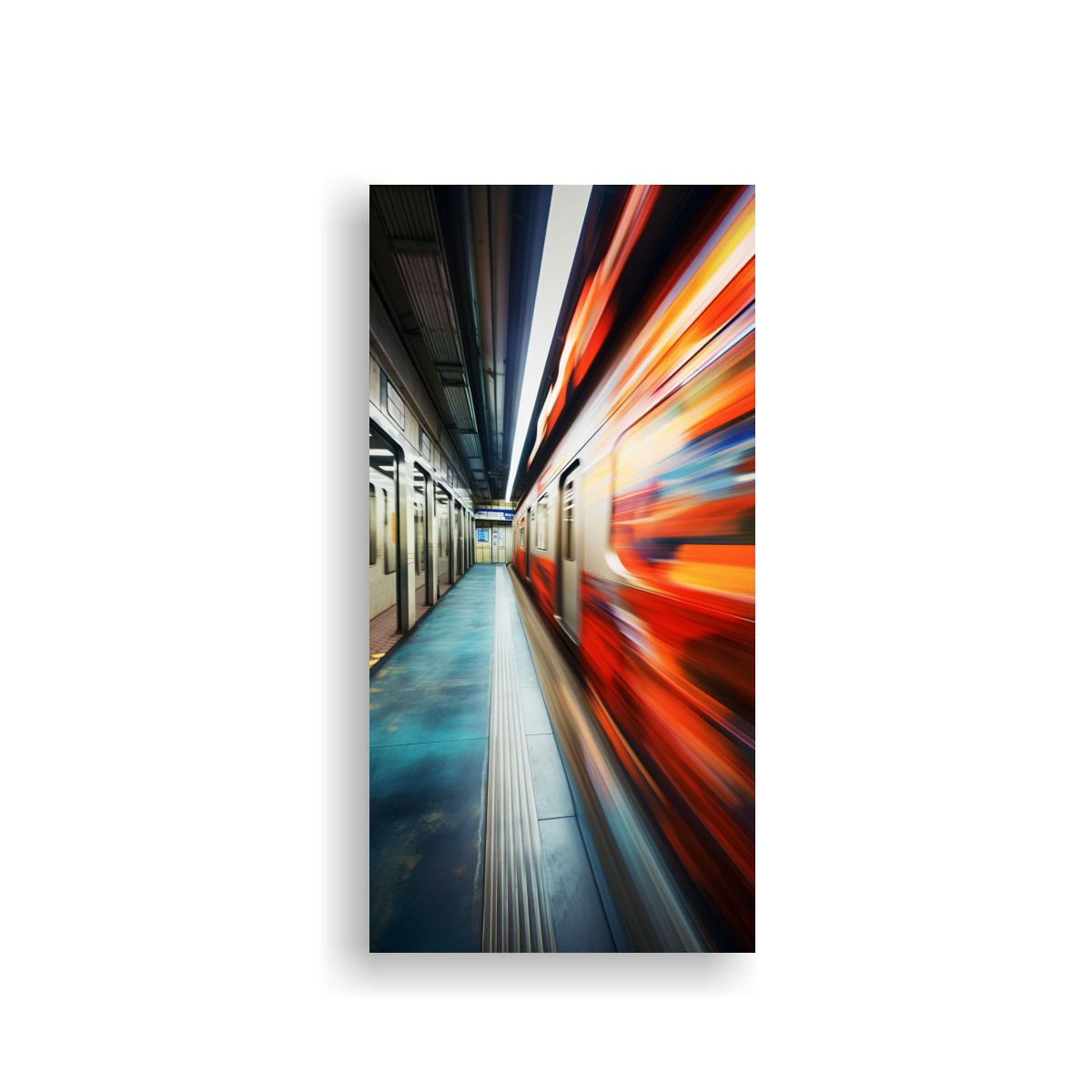 pinturas-decorativas-de-la-intensidad-hermosa-en-una-estaci-n-de-metro-de-nueva-york