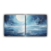 pinturas-decorativas-de-lienzo-retrato-innovador-de-un-mar-iluminado-por-la-luna