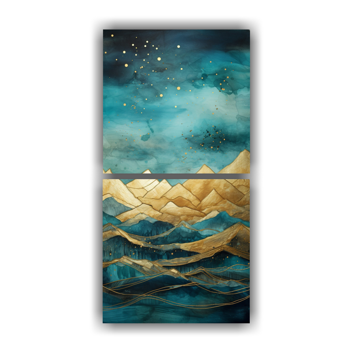 pinturas-decorativas-de-paisaje-monta-oso-con-estilo-elegante