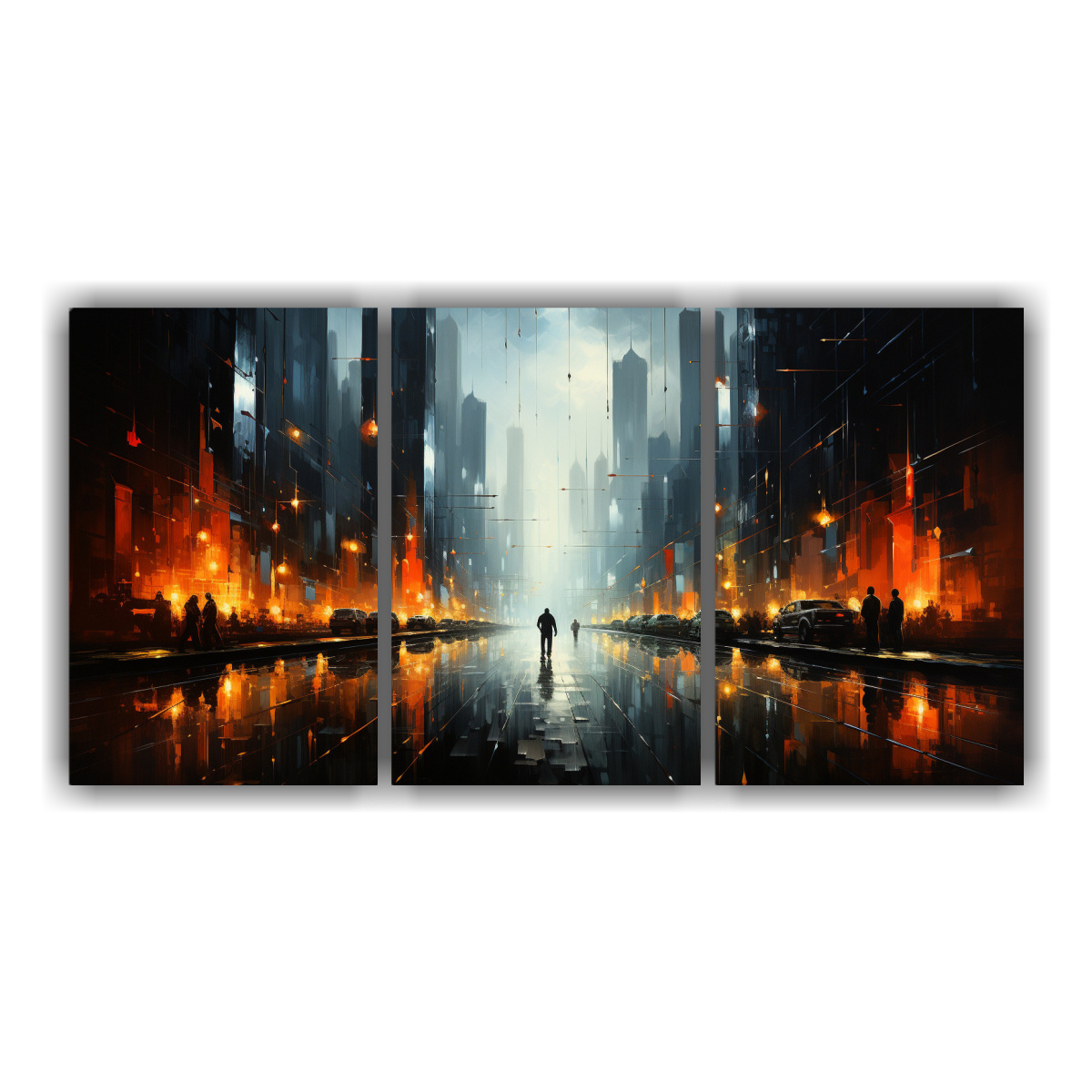 pinturas-decorativas-de-paisaje-urbano-abstracto-con-un-toque-futurista-en-tres-lienzos