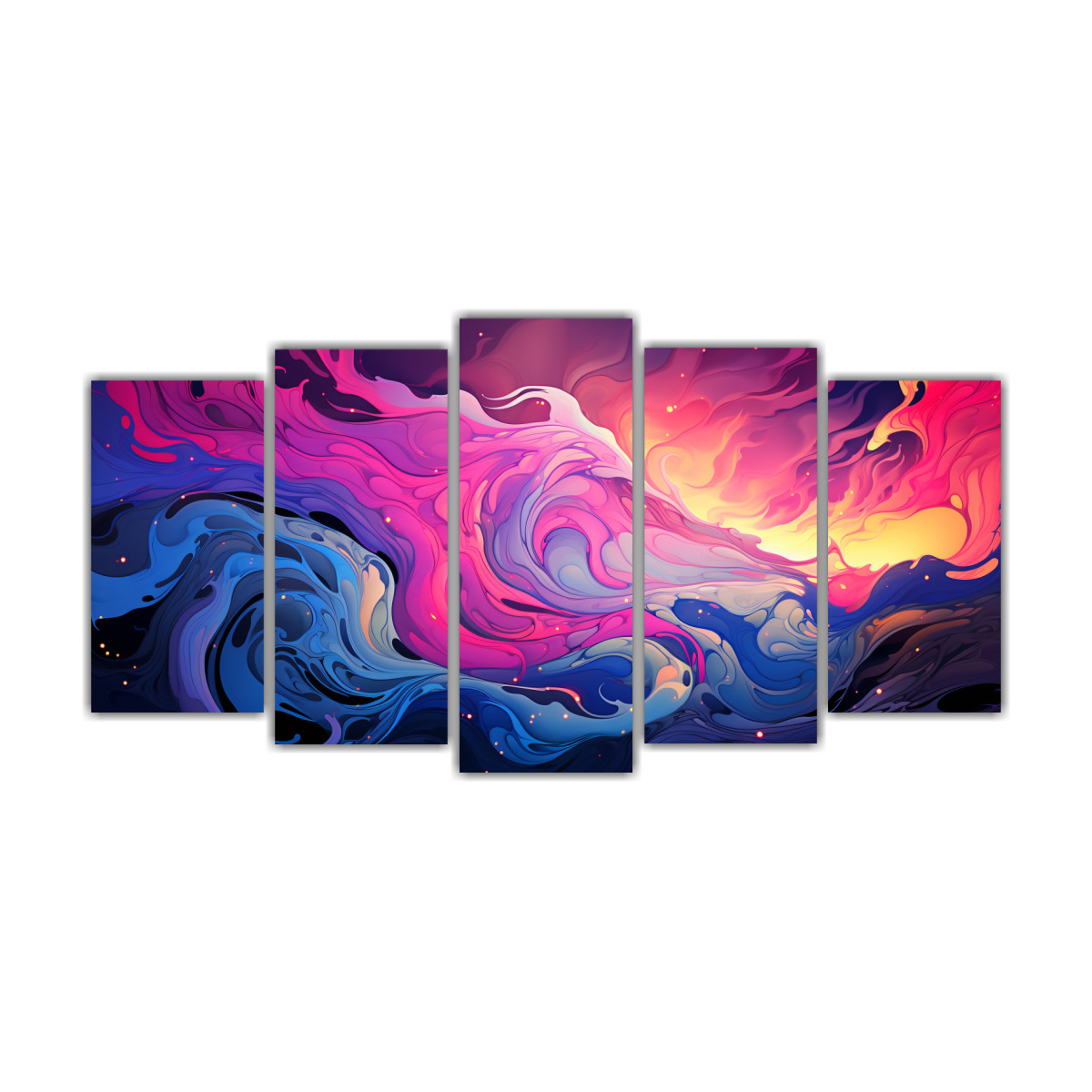 pinturas-decorativas-de-patrones-intensos-en-lienzo-plano-estilo-marbling-glitchart-y-vaporwave-