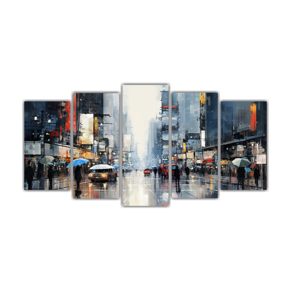 pinturas-decorativas-de-tem-tica-din-mica-y-abstracta-del-bullicioso-tokio