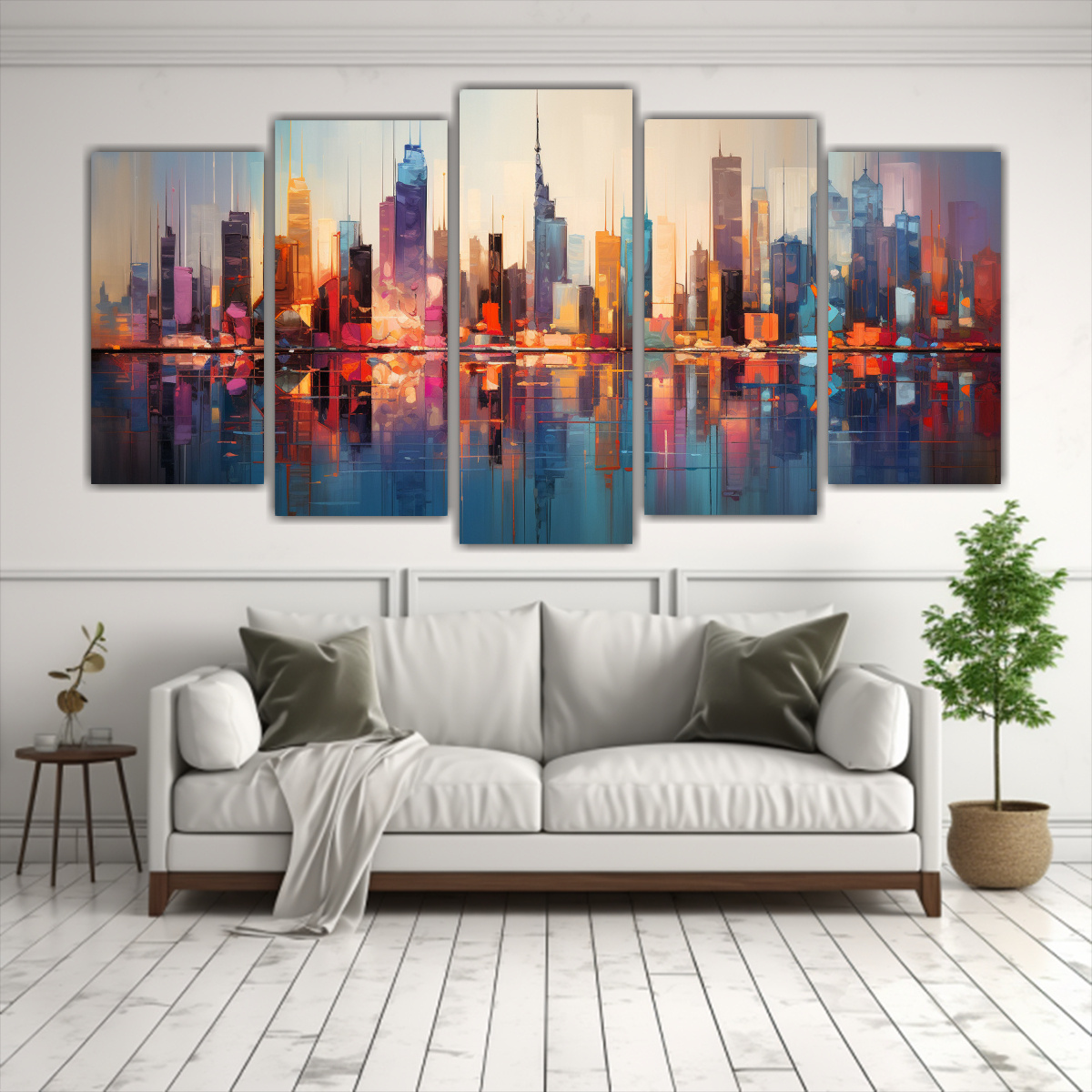 pinturas-decorativas-din-micas-de-representaci-n-abstracta-intensa-de-cinco-artes-creativa-1