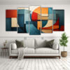 pinturas-decorativas-en-bastidor-inspiraci-n-urbana-en-teal-y-coral-abstracci-n-geom-trica-abstract-c-en-cinco-telas-1-1