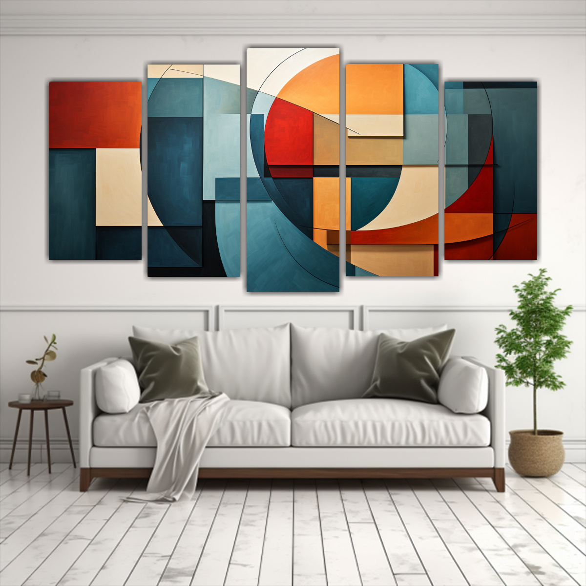 pinturas-decorativas-en-bastidor-inspiraci-n-urbana-en-teal-y-coral-abstracci-n-geom-trica-abstract-c-en-cinco-telas-1-1