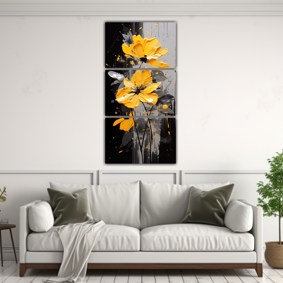 pinturas-decorativas-en-estilo-medio-de-brocha-con-intensos-patrones-en-tres-telas-en-bastidor-1