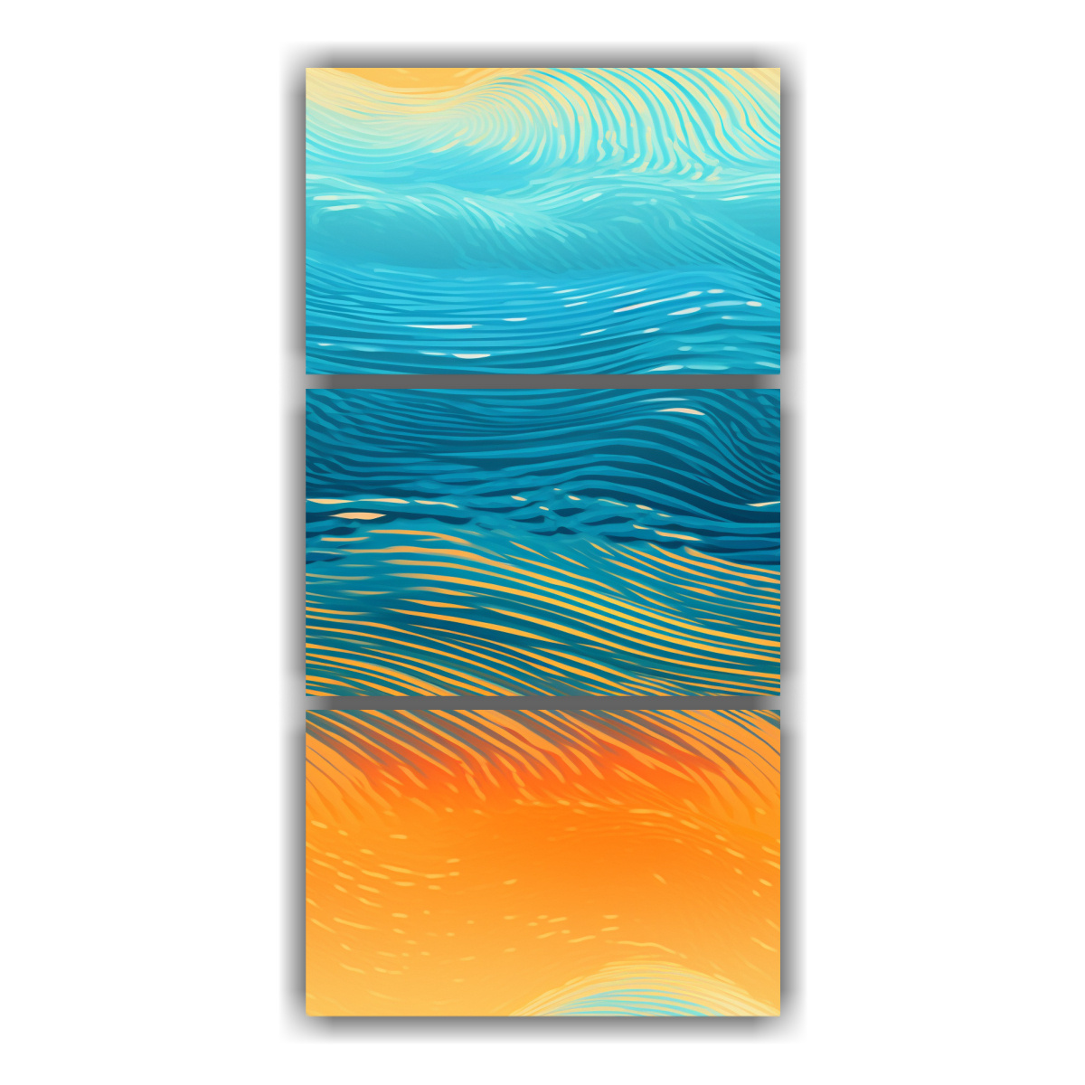 pinturas-decorativas-en-lienzo-estilo-pop-art-hiperrealismo-en-tonos-azul-celeste-verde-menta-y-mel-n-