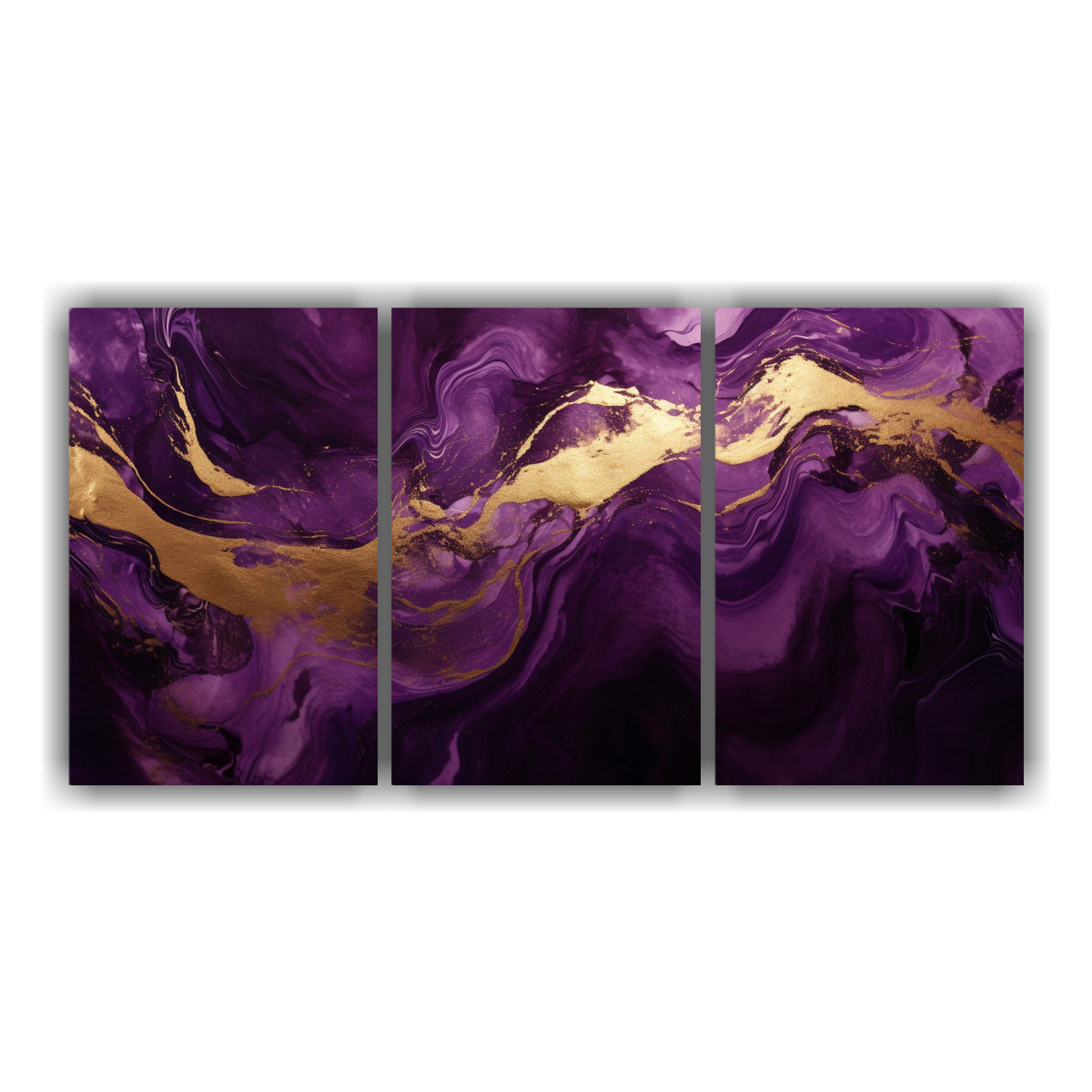 pinturas-decorativas-en-tonos-dorados-y-morados-intensos-de-estilo-principal