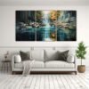 pinturas-decorativas-estilo-abstracto-de-una-cascada-tranquila-con-composiciones-de-im-genes-1
