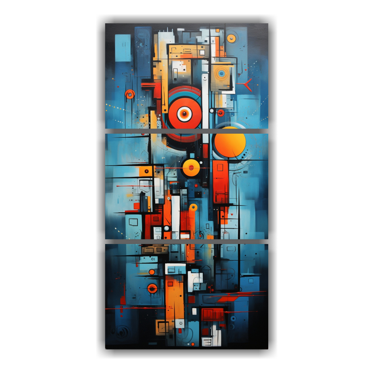 pinturas-decorativas-estilo-abstracto-que-representan-la-energ-a-sim-trica-de-una-ciudad-