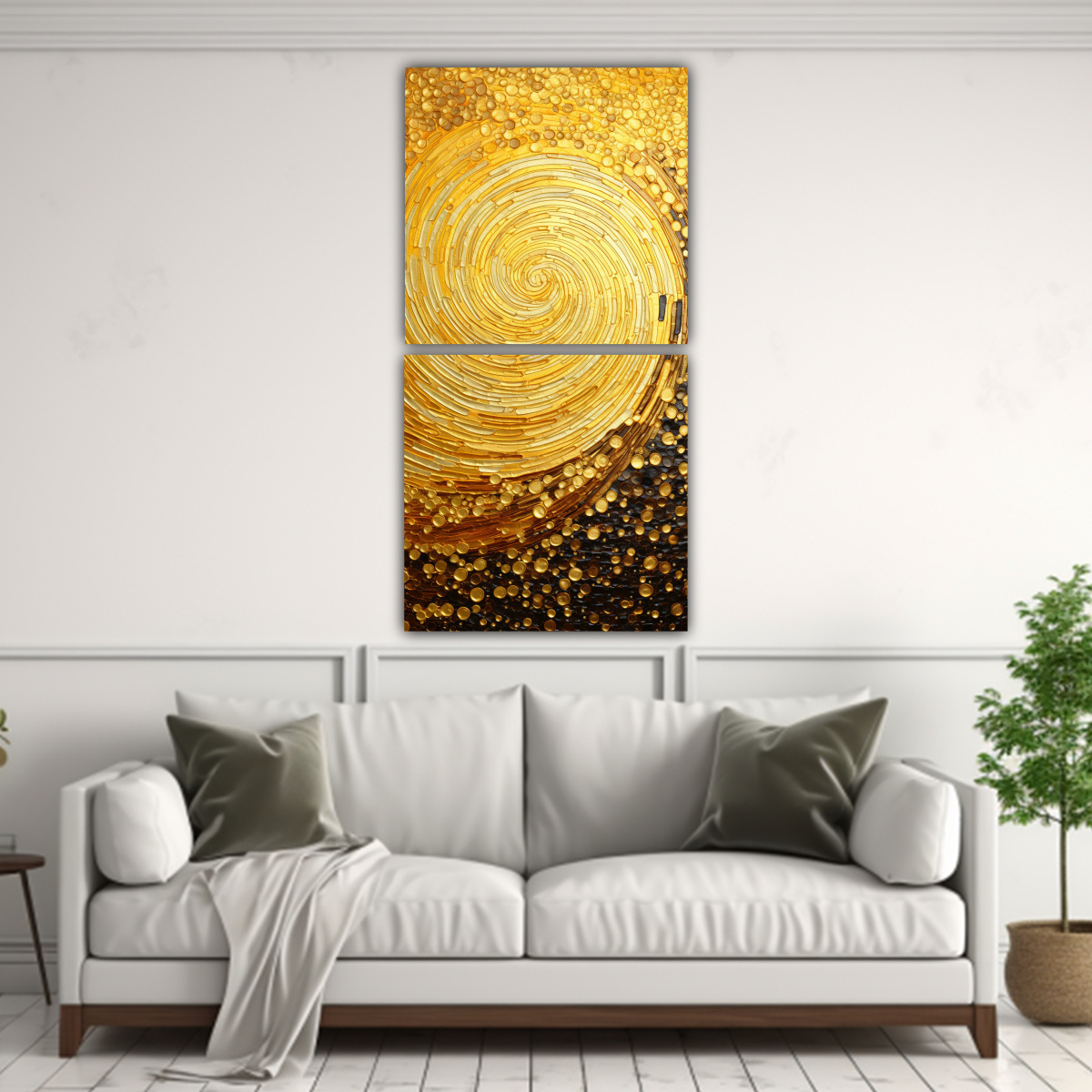 pinturas-decorativas-estilo-estrellados-en-punto-luminoso-juego-de-2-1