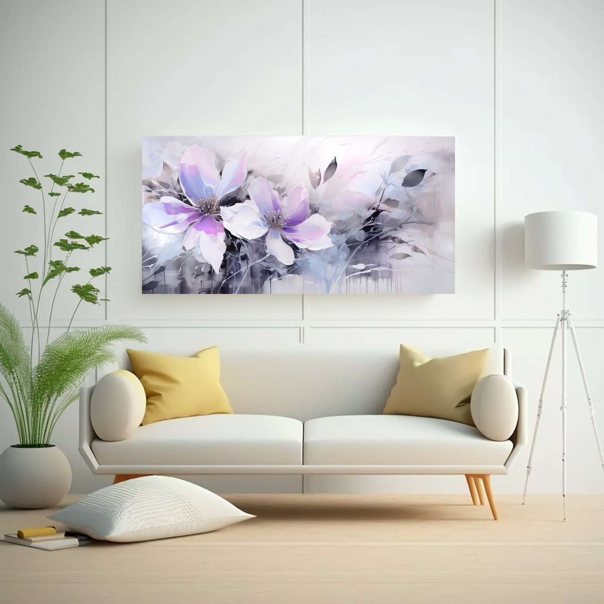 pinturas-decorativas-estilo-medio-brocha-para-comedor-con-atm-sfera-neonoir-en-tela-en-bastidor-vanguardia-1