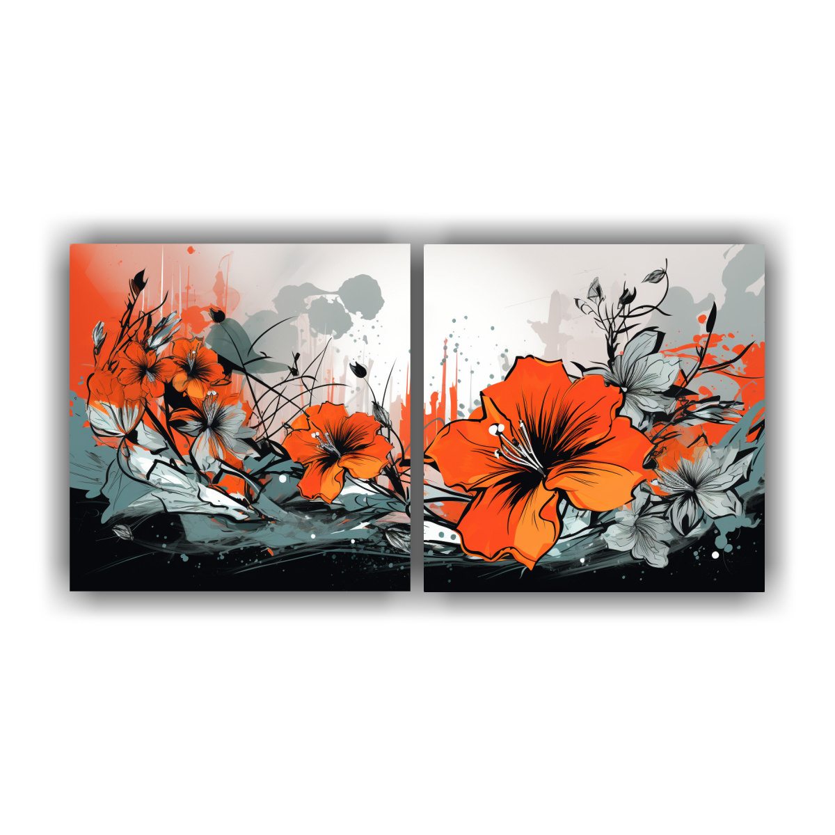 pinturas-decorativas-estilo-neonoir-con-dos-telas-en-bastidor-de-calidez-creativa