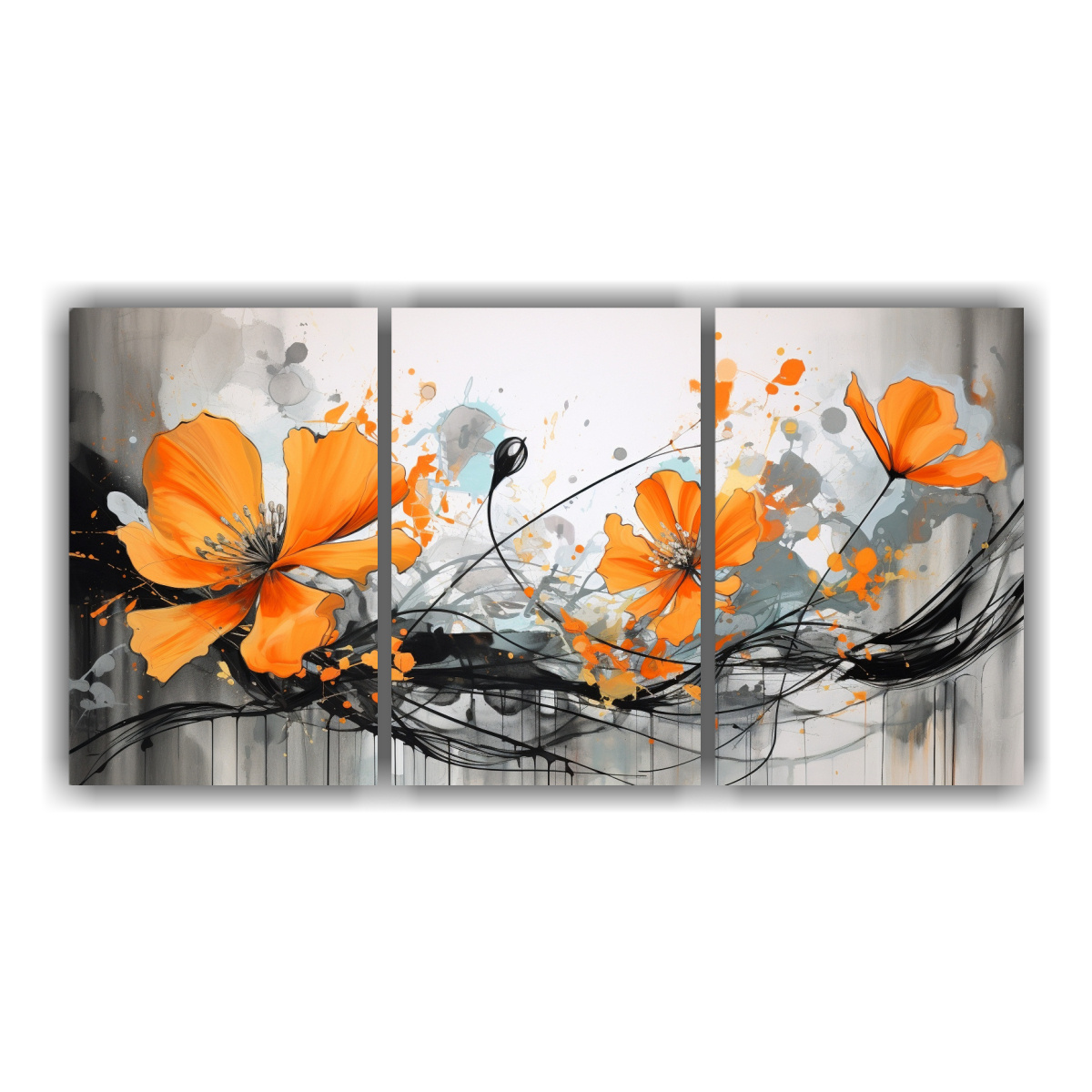 pinturas-decorativas-estilo-neonoir-de-medio-pincelado-con-composici-n-reflejo-