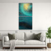 pinturas-decorativas-estilo-puntillismo-luminoso-set-de-2-composiciones-modernas-1