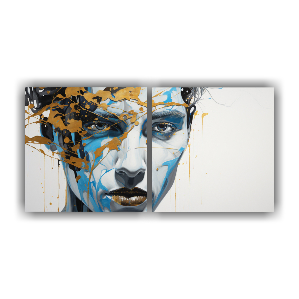 pinturas-decorativas-facial-contours-y-salpicaduras-doradas-y-azules