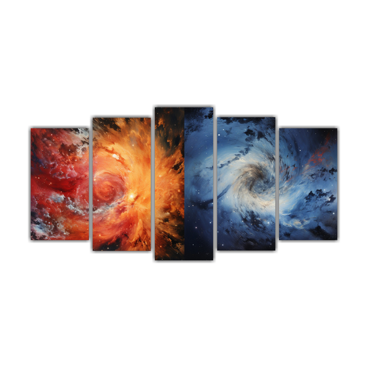 pinturas-decorativas-galaxia-distante-visualizada-en-cuadros-abstractos-y-equilibrados