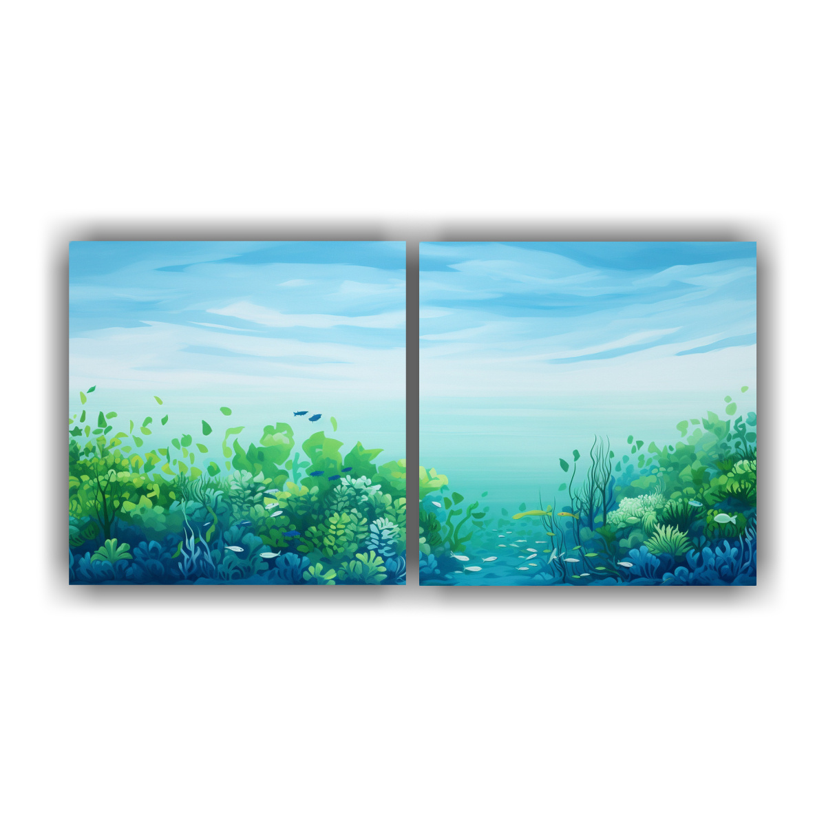 pinturas-decorativas-inspiradoras-de-dos-cuadros-en-azul-y-verde-para-crear-una-atm-sfera-feliz-y-tranquila-