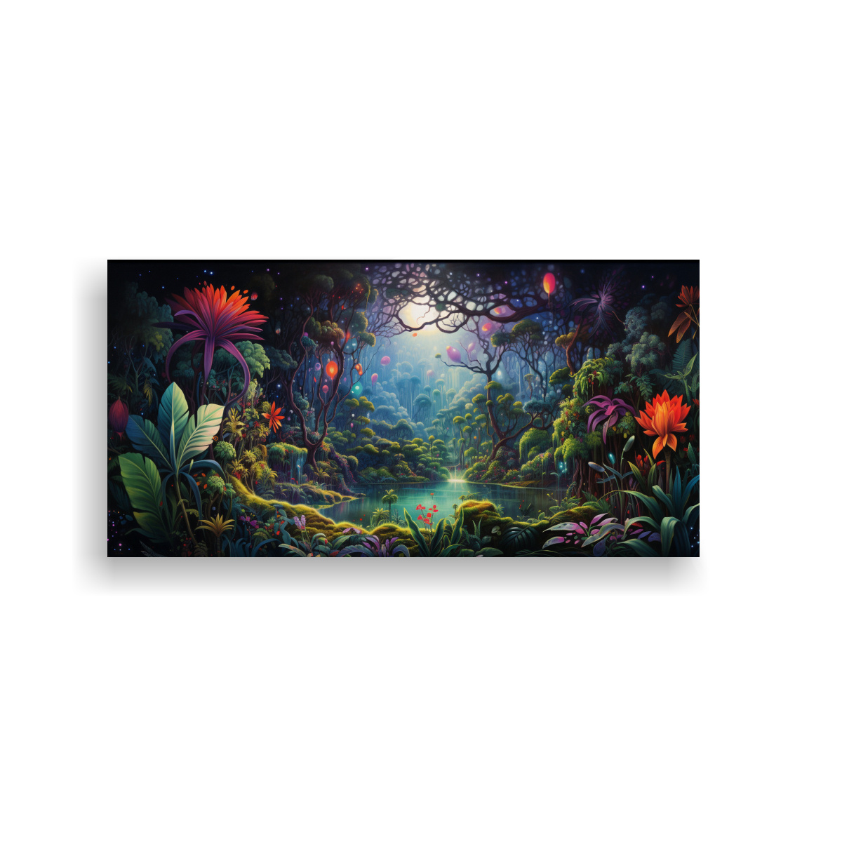 pinturas-decorativas-lienzo-movimiento-unica-ritmo-abstracto-de-un-coraz-n-selv-tico-