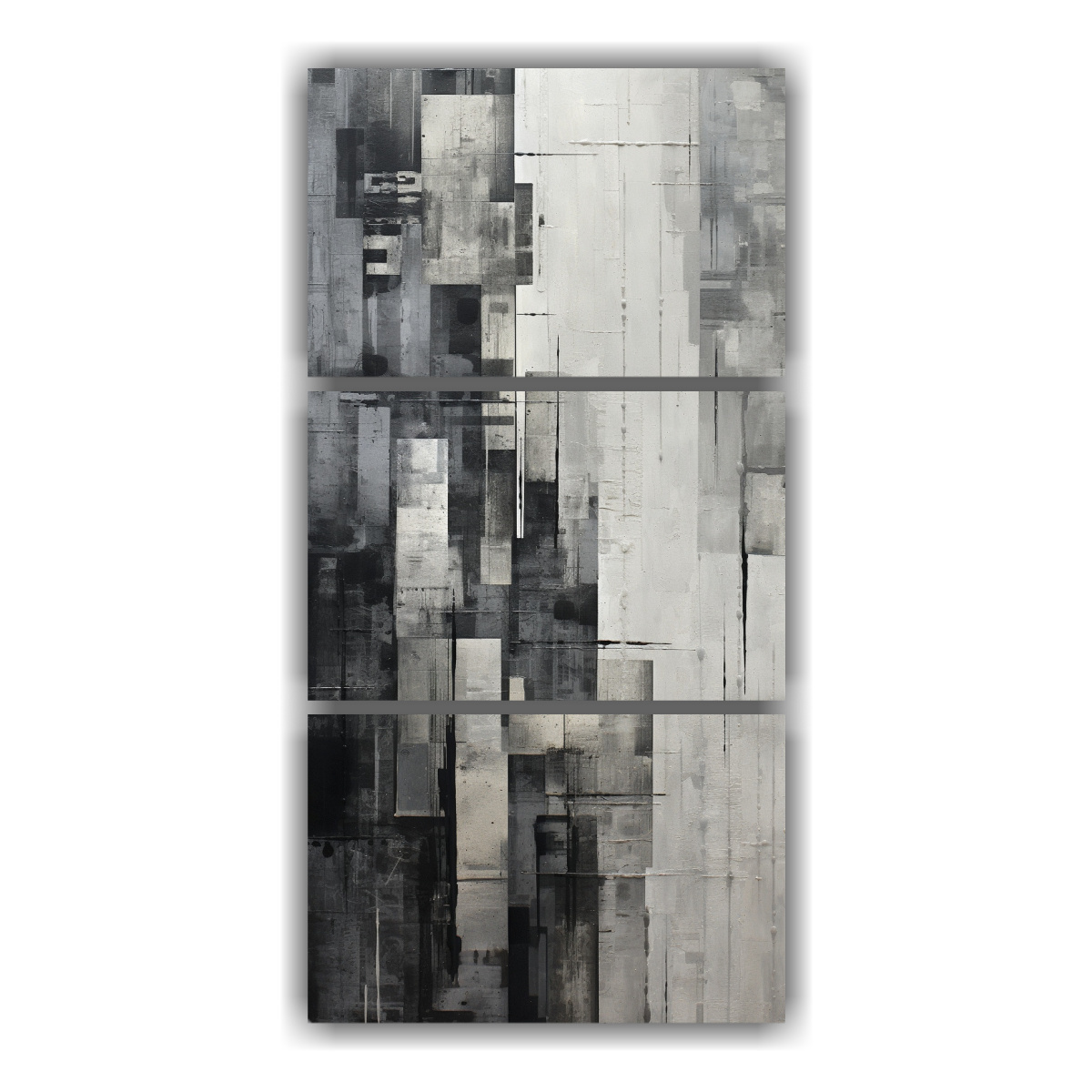 pinturas-decorativas-modernas-de-esquema-abstracto-y-collage-de-texturas-y-grises-urbanos-