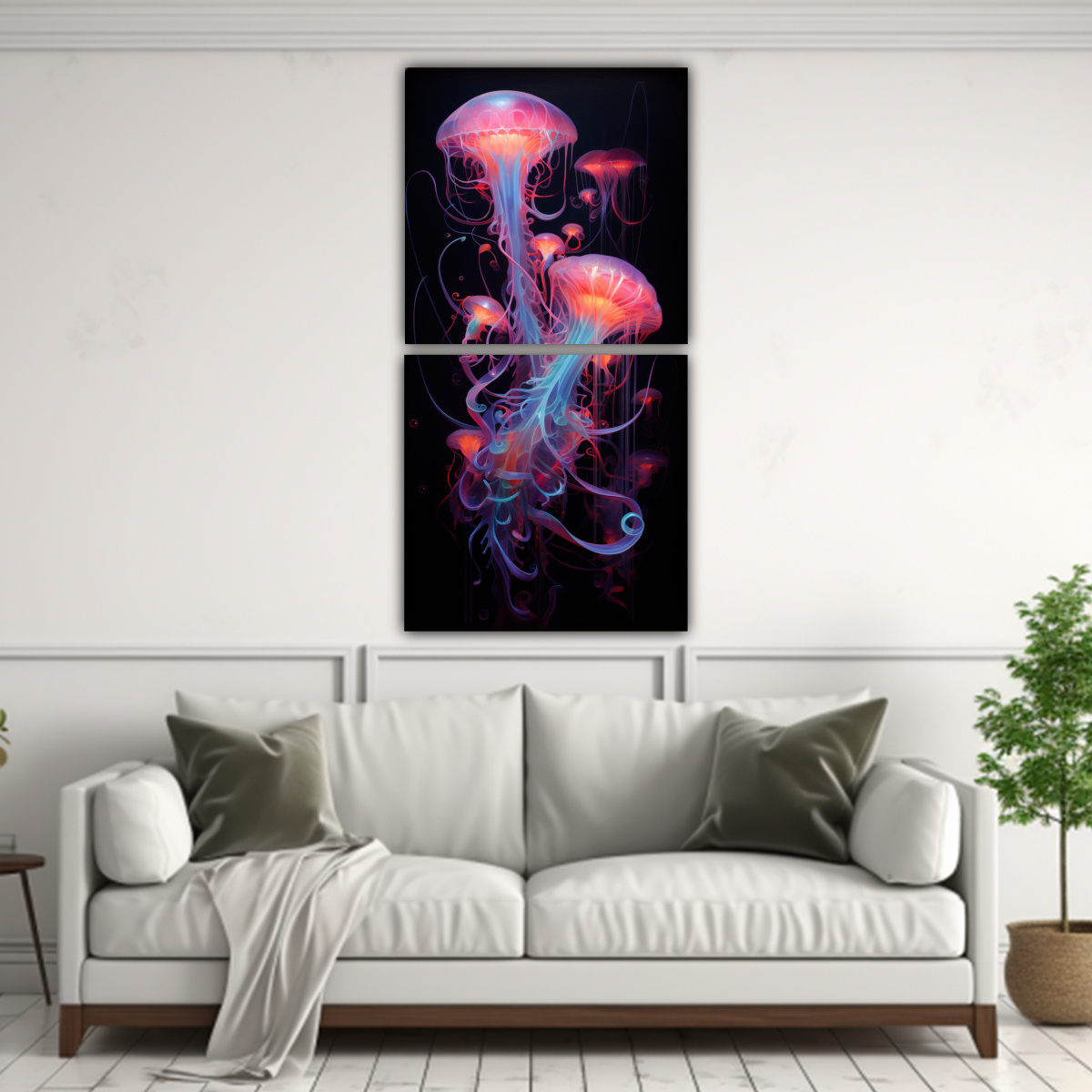 pinturas-decorativas-modernas-para-oficina-la-maravilla-et-rea-de-criaturas-bioluminiscentes-1