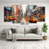 pinturas-decorativas-modernas-y-elegantes-con-el-ritmo-abstracto-de-una-ciudad-bulliciosa-en-horas-punta-1