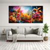 pinturas-decorativas-multicolores-de-fusi-n-abstracta-del-surrealismo-y-la-vibrante-selva-tropical-1
