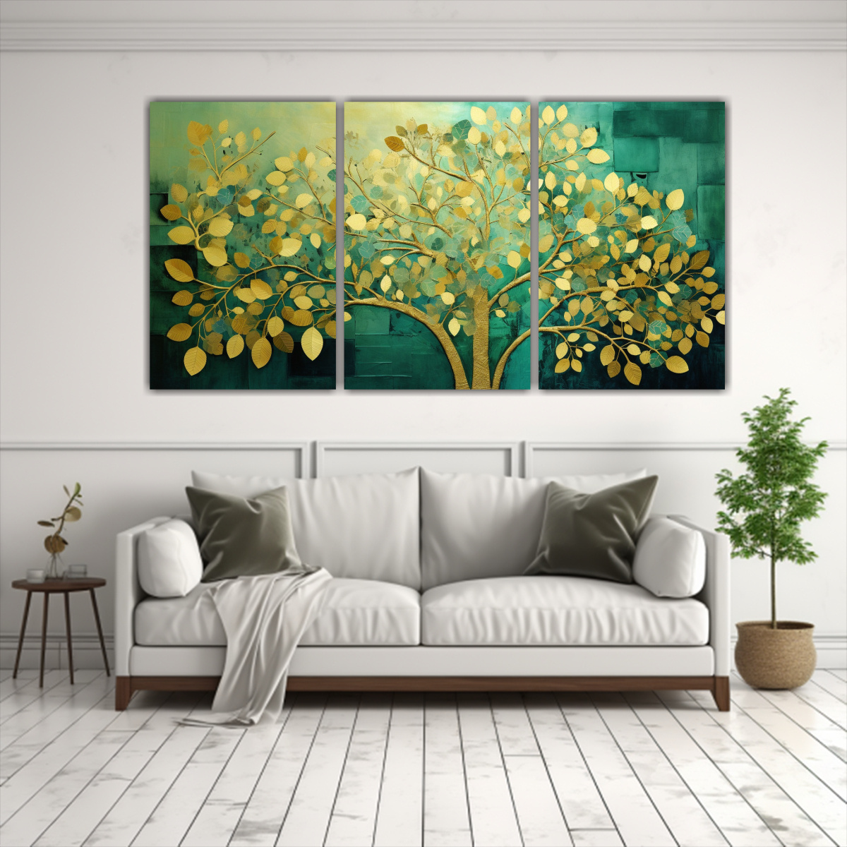 pinturas-decorativas-rbol-en-verde-y-amarillo-con-impacto-visual-1