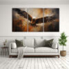 pinturas-decorativas-set-3-telas-en-bastidor-poca-abstracta-vuelo-guila-solitaria-1