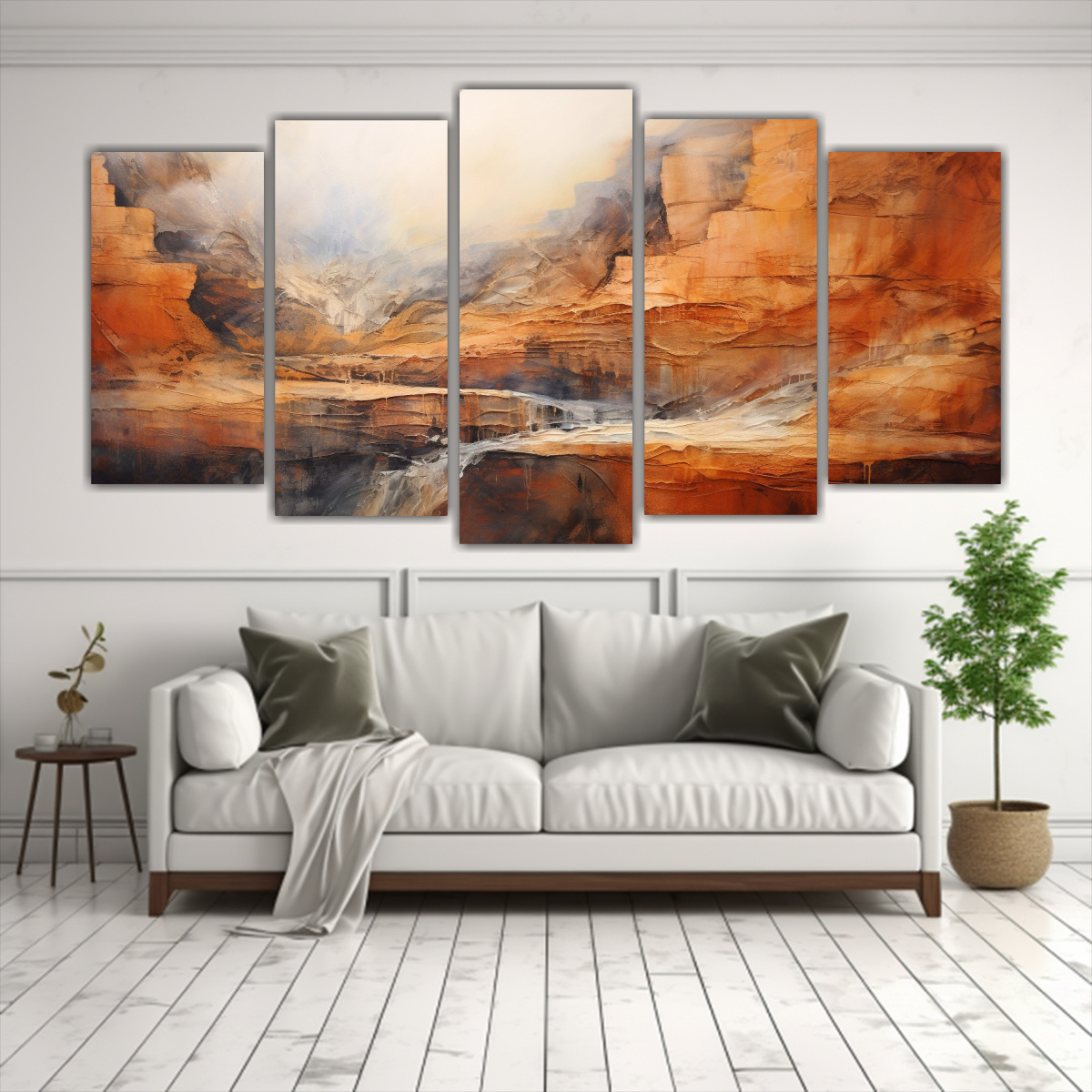 pinturas-decorativas-set-5-cuadros-espectacular-vida-en-tonos-terrosos-y-texturas-speras-1