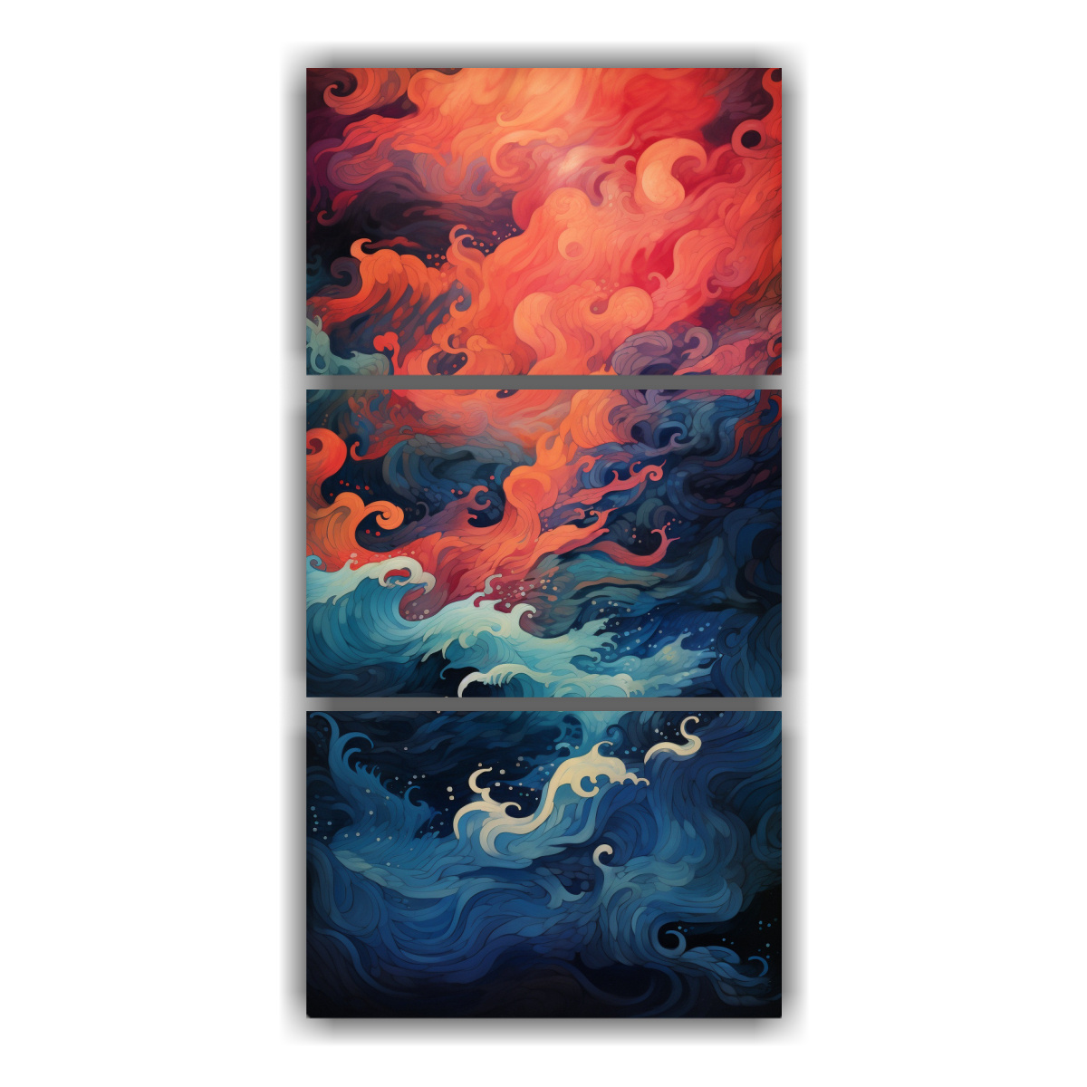 pinturas-decorativas-tres-lienzos-vanguardia-visual-el-caos-de-una-tormenta-en-patrones-abstractos-