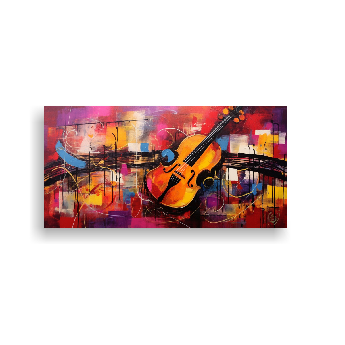 pinturas-decorativas-vibrantes-y-abstractas-que-fusionan-el-arte-y-la-m-sica-con-colores-intensos