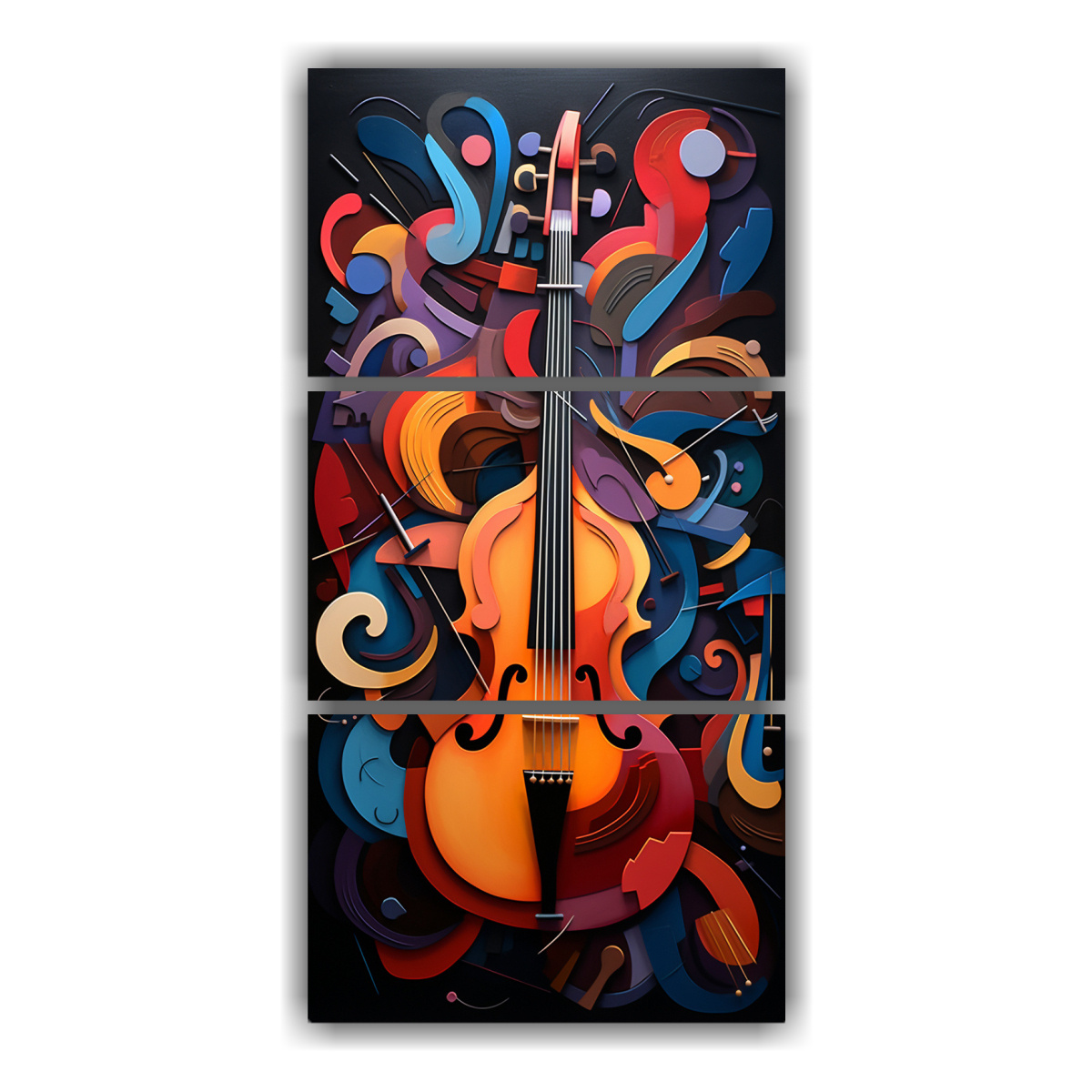 pinturas-decorativas-vintage-en-contraste-en-un-conjunto-de-3-cuadros