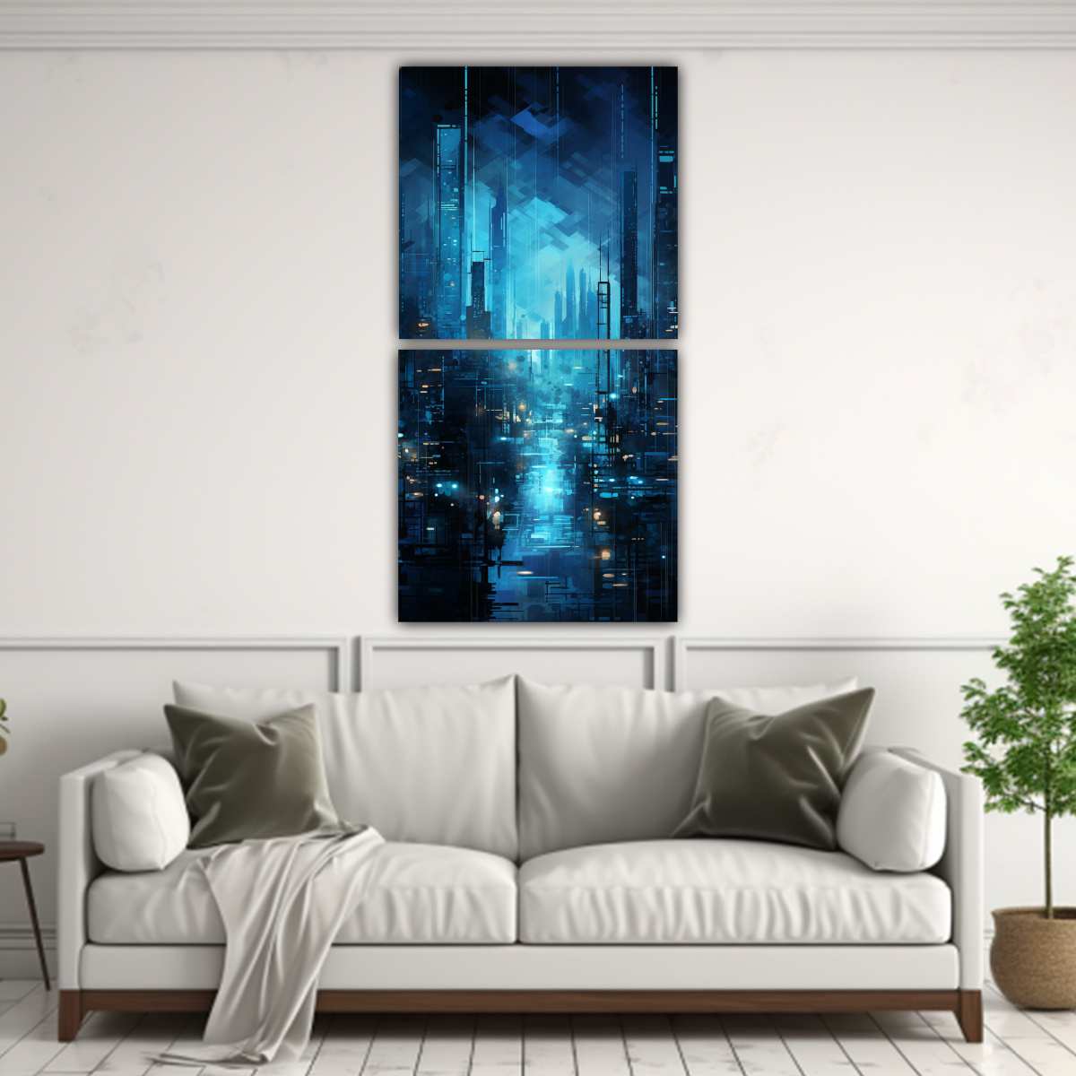 pinturas-digitales-de-la-ciudad-nocturna-en-azul-y-gris-para-decoraci-n-1-1