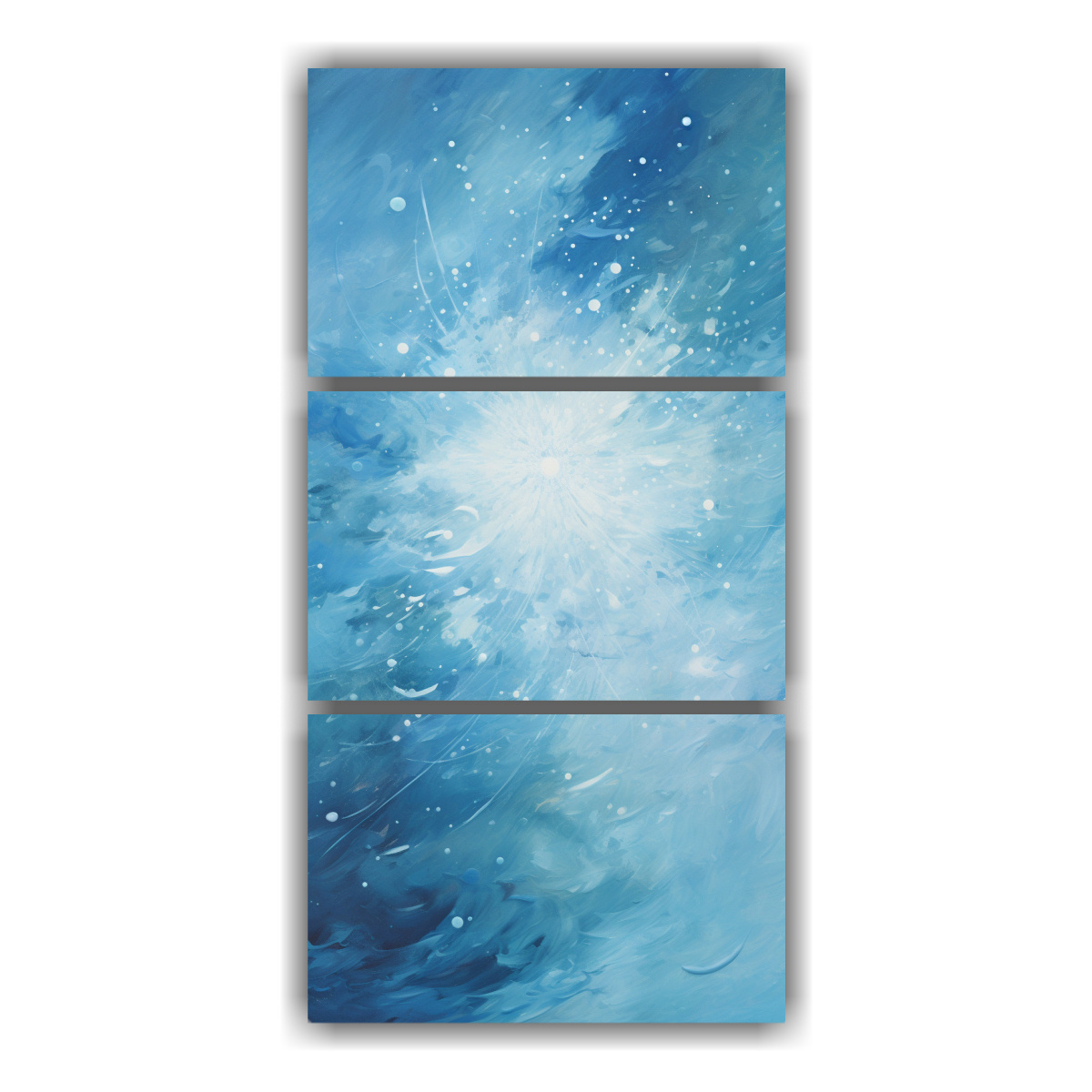 pinturas-en-bastidor-cuadro-abstracta-de-una-tormenta-de-nieve