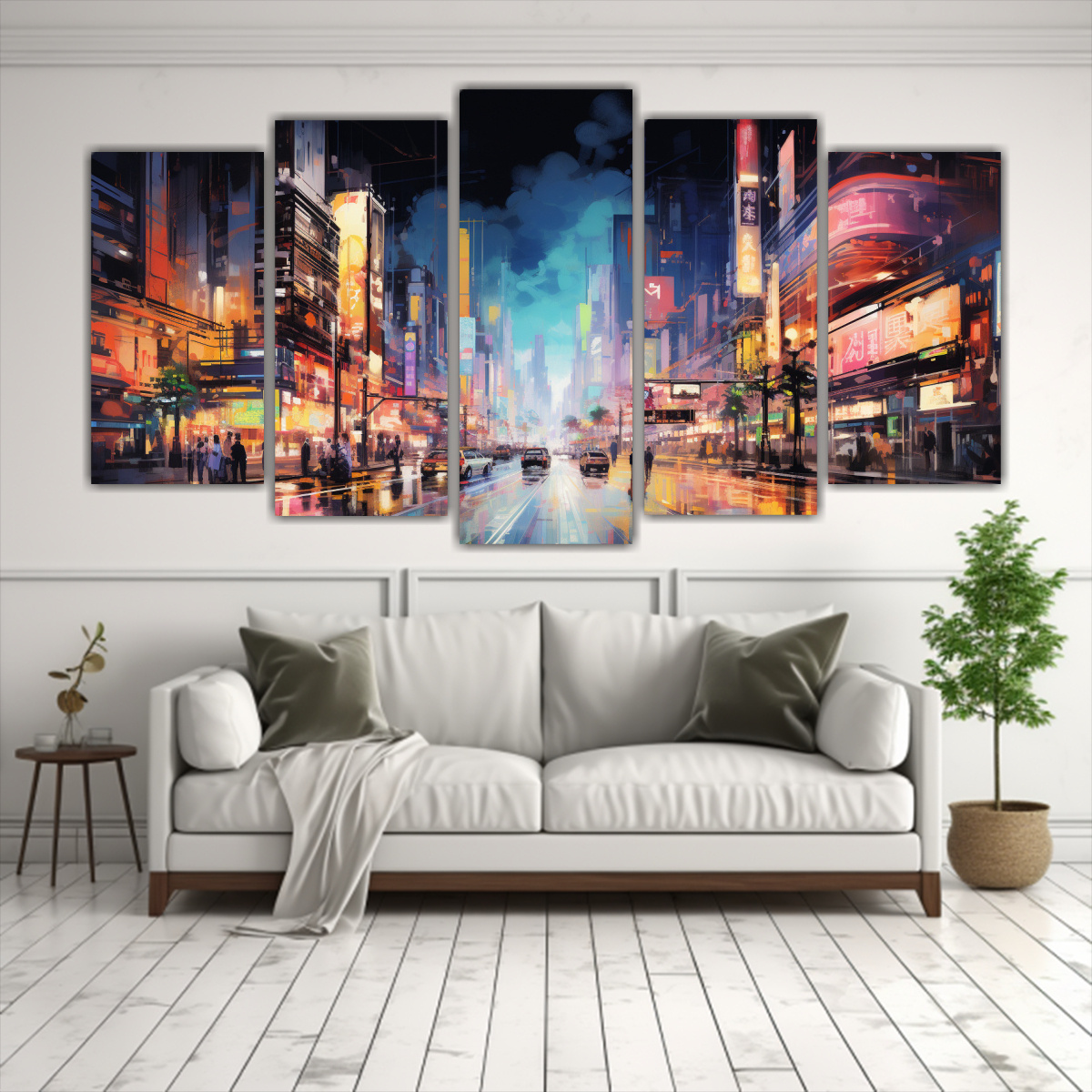 pinturas-en-bastidor-de-la-ciudad-bulliciosa-en-abstracto-1