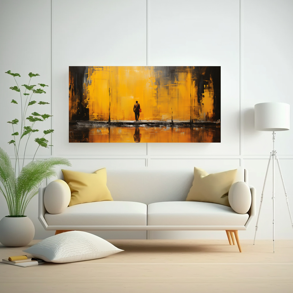 pinturas-en-bastidor-estilo-moderno-tela-franklin-selva-savannah-2003-1