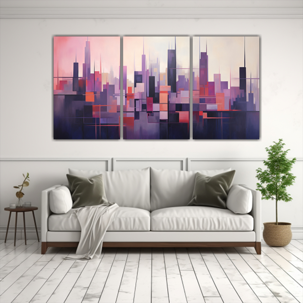 pinturas-en-lienzo-de-la-habitaci-n-de-expresi-n-abstracta-atardecer-en-la-ciudad-1-1