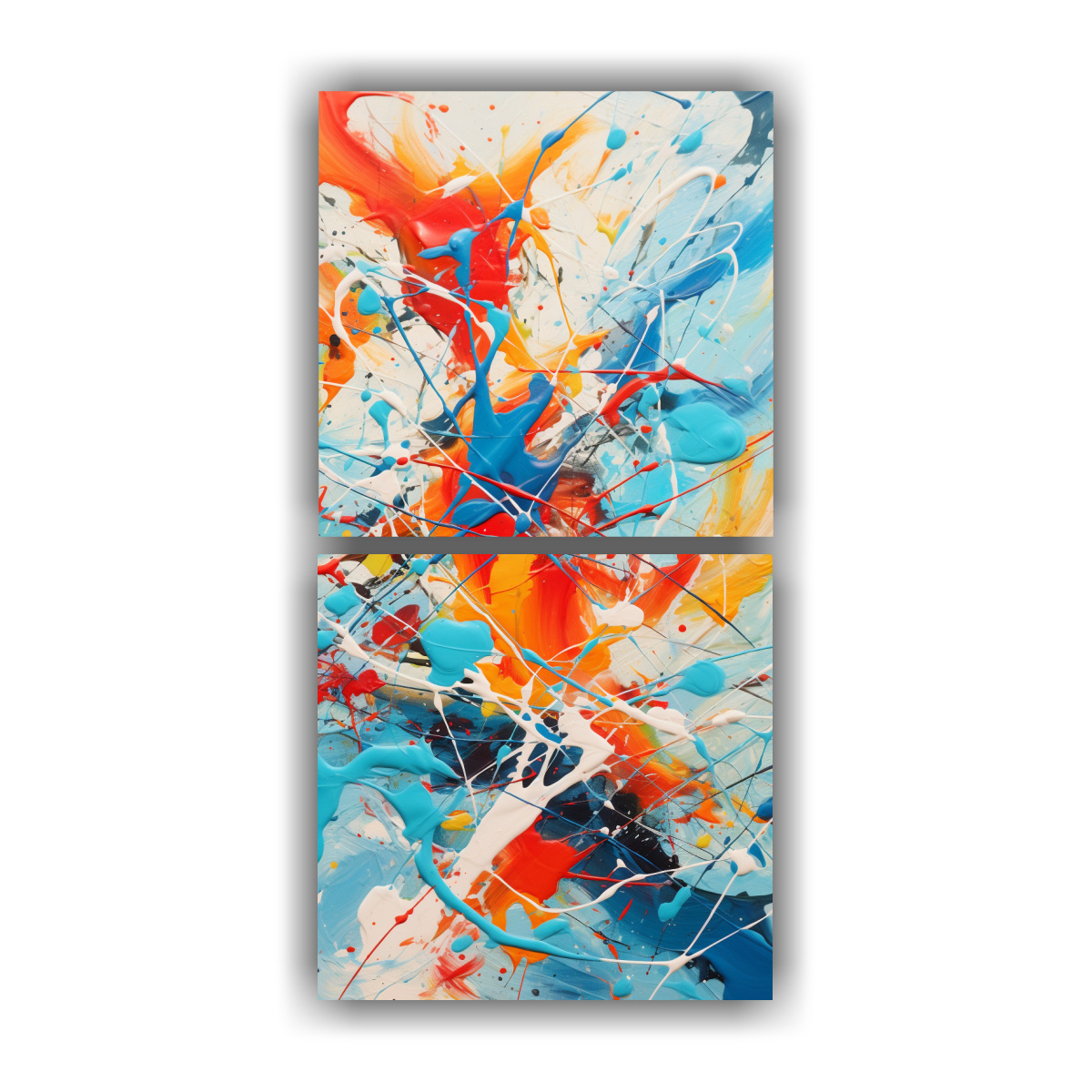 pinturas-en-lienzo-estilo-jackson-pollock-con-colores-fr-os-set-2-lienzos-de-tela