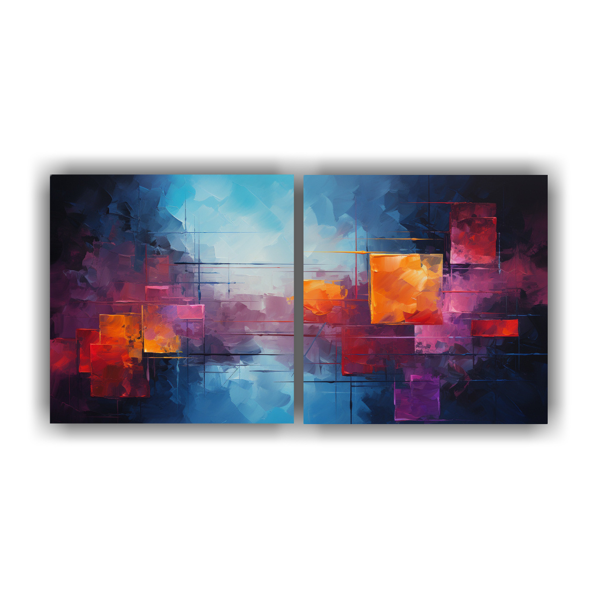 pinturas-modernas-abstractas-para-cocina-en-colores-mondriaan-en-dos-lienzos