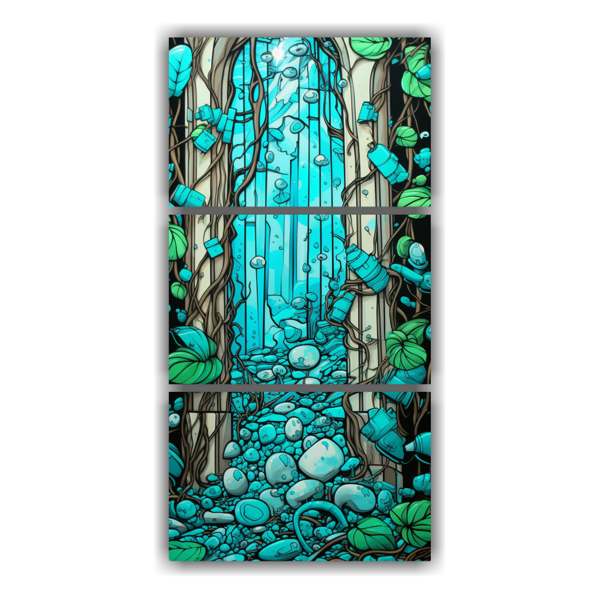 pinturas-modernas-de-un-castillo-medieval-en-ruinas-en-espa-a-con-musgo-y-hiedra-