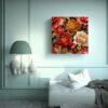 poderoso-lienzo-decorativo-3d-peonia-rojo-naranja-marr-n-oro-1