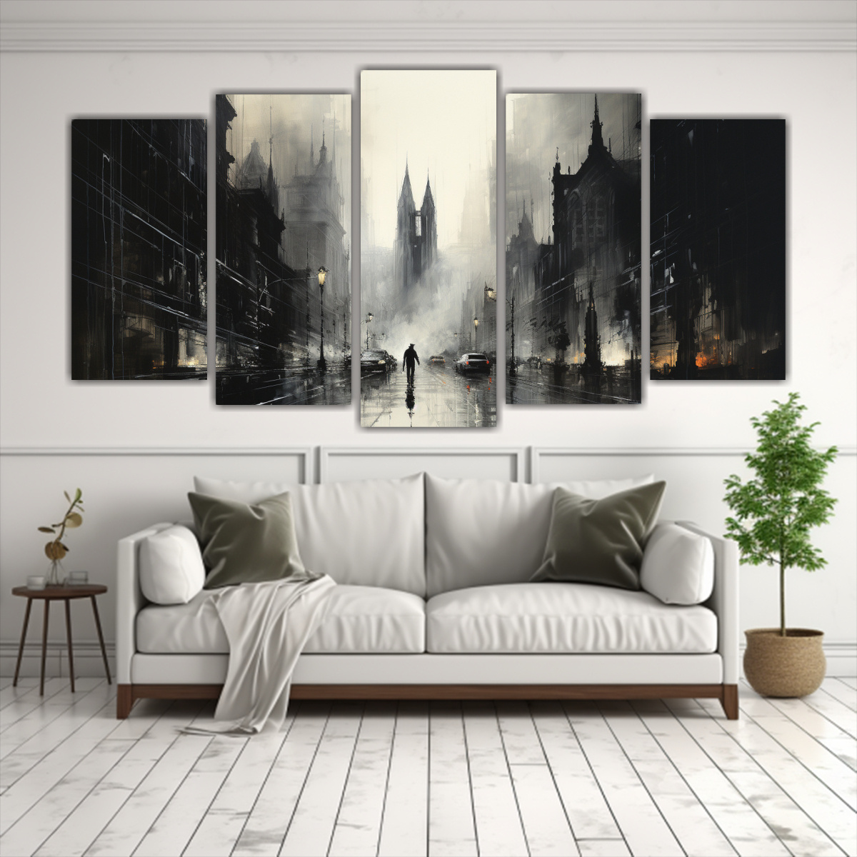 poliptico-vanguardia-calma-dibujo-a-tinta-de-personas-caminando-en-una-ciudad-1