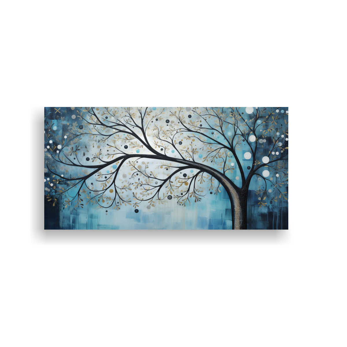 rbol-azul-y-plateado-en-cuadro-de-composici-n-profundidad-para-pinturas-decorativas-