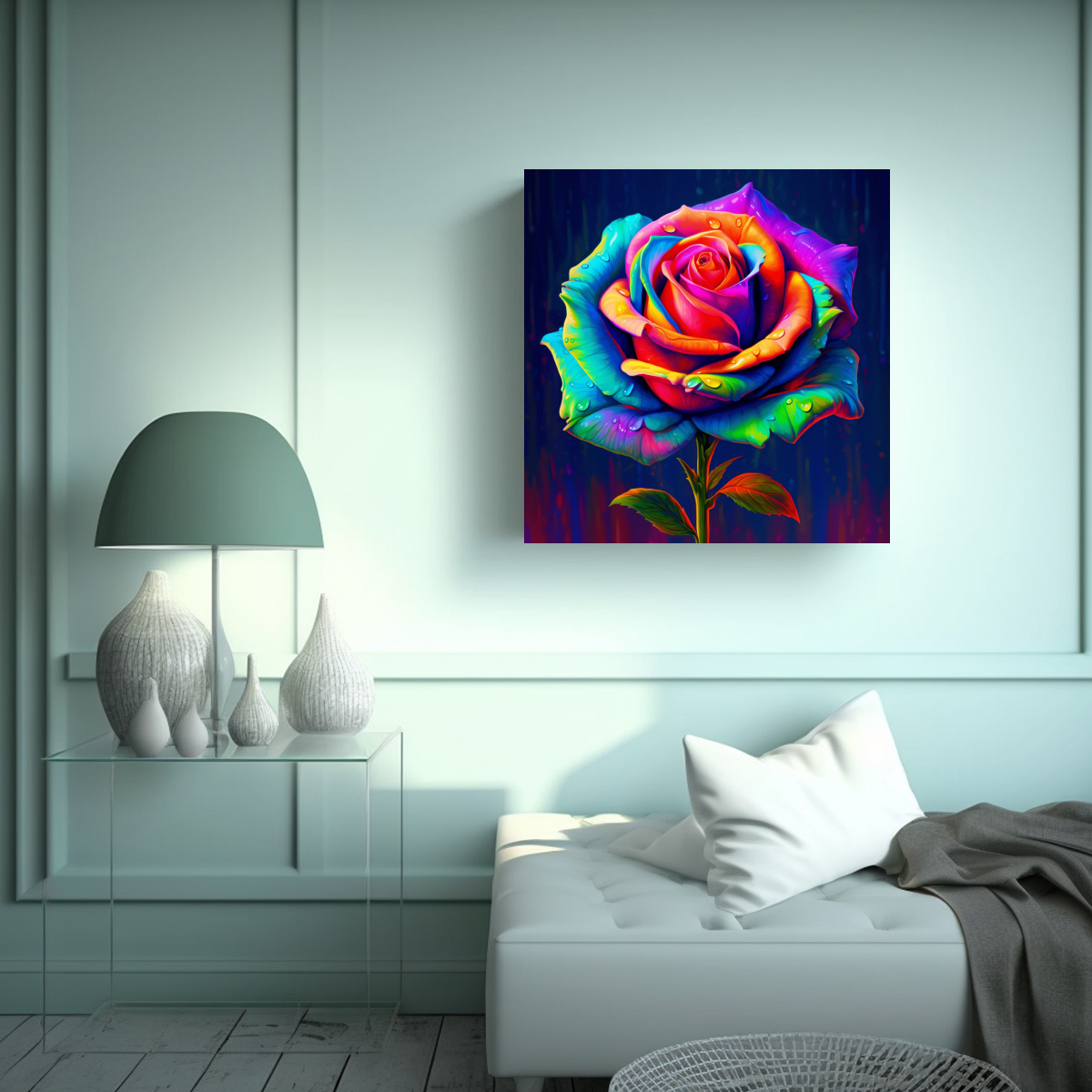 rosa-multicolor-creativa-en-bastidor-representaci-n-digital-nica-1