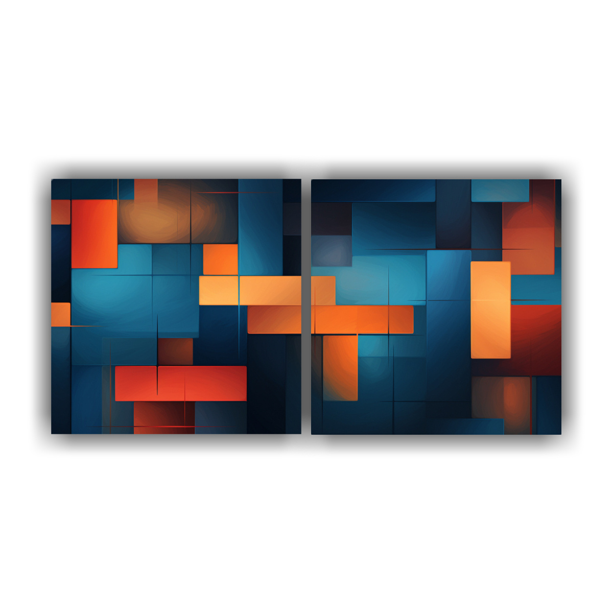 set-2-artes-de-pared-tonos-poder-abstractos-con-patr-n-continuo-de-bordes-rectos